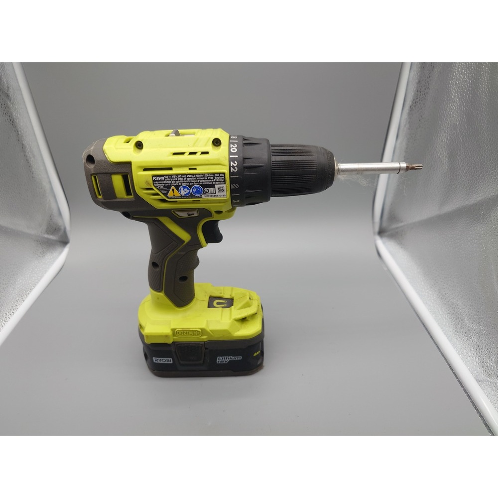Ryobi P215VN 18V ONE+ 1/2 inch Cordless Drill Driver 4Ah Battery [GNH015419] - Picture 2 of 2